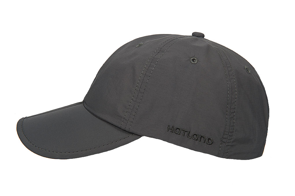 Hatland - Waterbestendige UV pet voor heren - Clarion - Antraciet